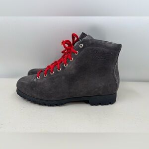 Pivetta DMC Women’s 9 Vintage Gray Suede Hiking Boots Outdoor Trail Trekking